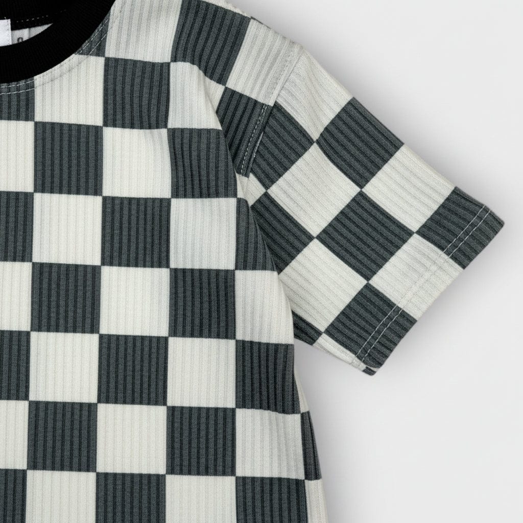 Best Day Ever Kids Baby & Toddler Tops Checked Out Tee buy online boutique kids clothing