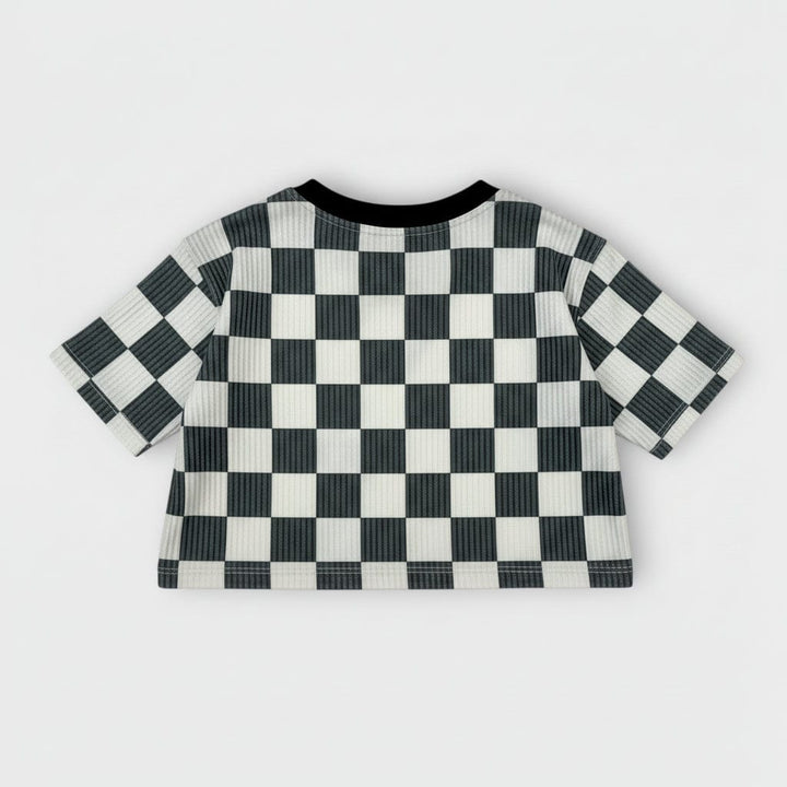 Best Day Ever Kids Baby & Toddler Tops Checked Out Tee buy online boutique kids clothing