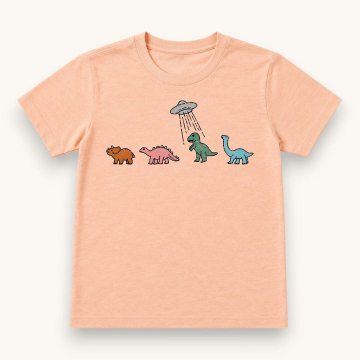 Best Day Ever Kids Baby & Toddler Tops Dino Dance Party Tee - Pink buy online boutique kids clothing