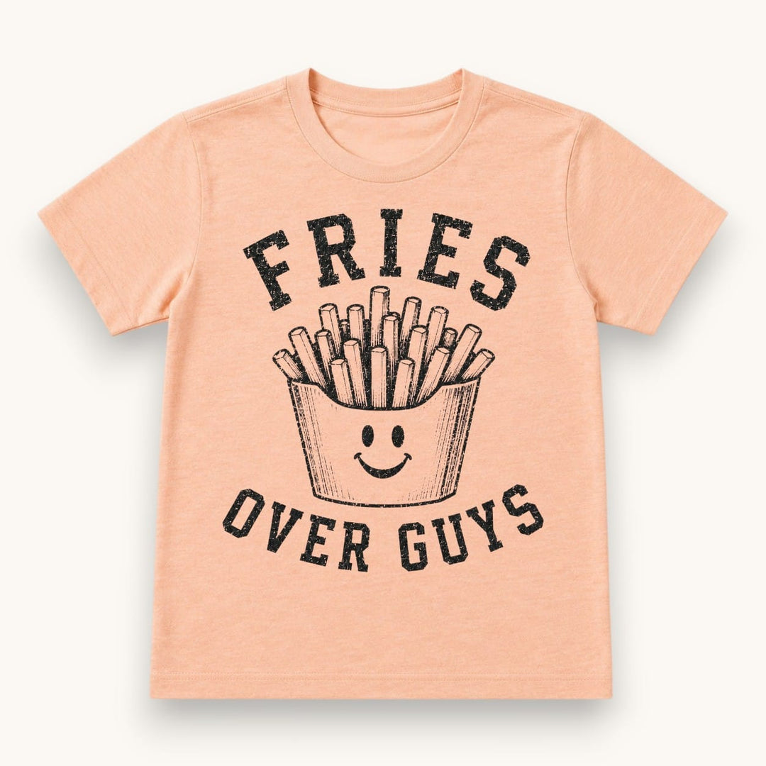 Best Day Ever Kids Baby & Toddler Tops Fries Over Guys Vintage Tee buy online boutique kids clothing