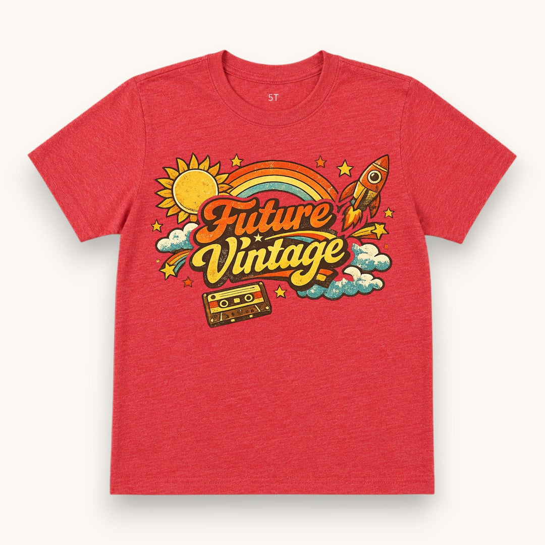 Best Day Ever Kids Baby & Toddler Tops Future Vintage Tee buy online boutique kids clothing