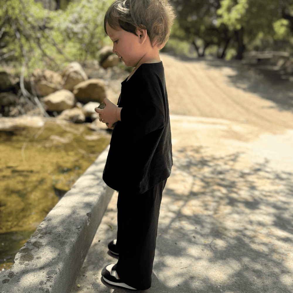 Best Day Ever Kids Baby & Toddler Tops Hudson Oversized Pocket Tee buy online boutique kids clothing