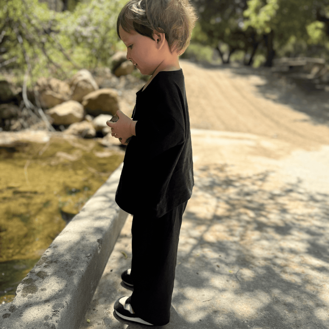 Best Day Ever Kids Baby & Toddler Tops Hudson Oversized Pocket Tee buy online boutique kids clothing