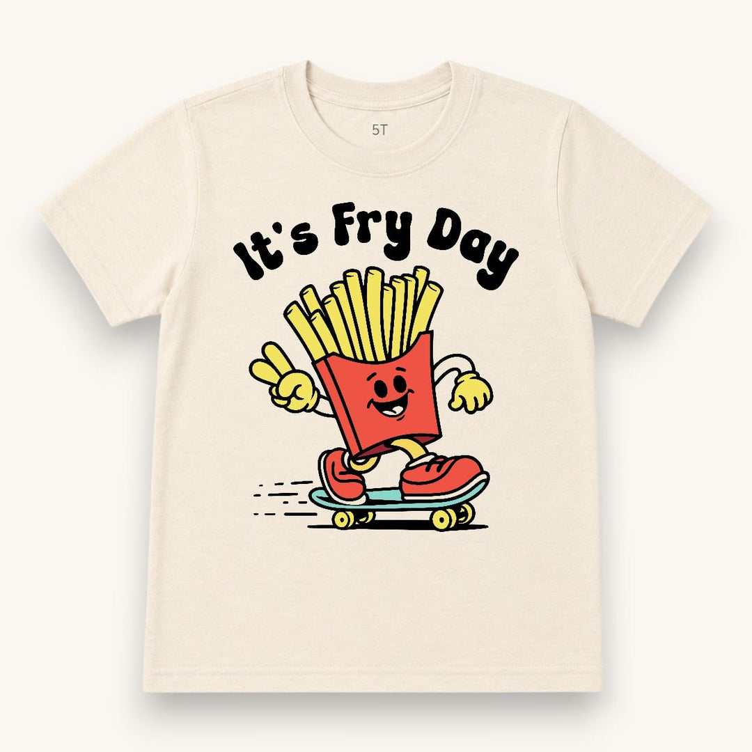 Best Day Ever Kids Baby & Toddler Tops It's Fry Day Tee buy online boutique kids clothing
