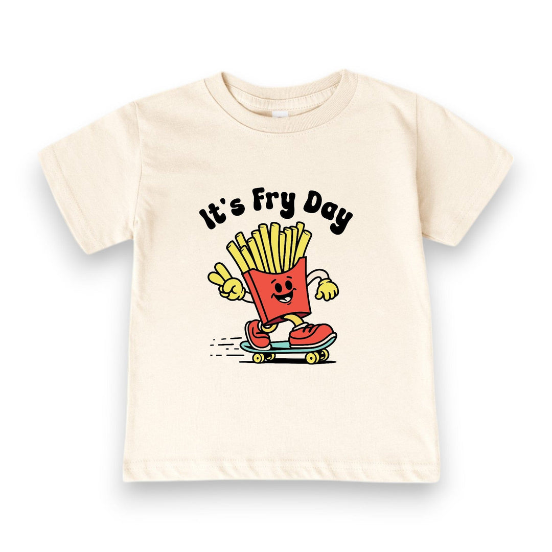 Best Day Ever Kids Baby & Toddler Tops It's Fry Day Tee buy online boutique kids clothing