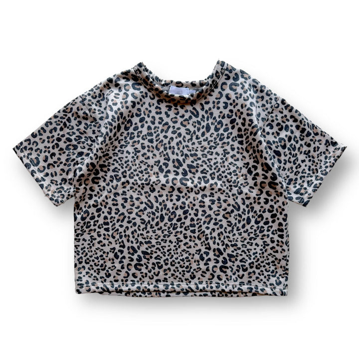 Best Day Ever Kids Baby & Toddler Tops Leopard Short Sleeve Sweat Shirt buy online boutique kids clothing