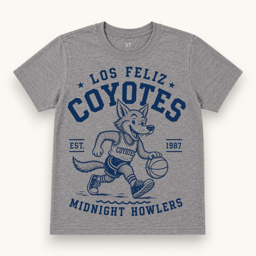 Best Day Ever Kids Baby & Toddler Tops Los Feliz Coyotes Vintage Tee buy online boutique kids clothing