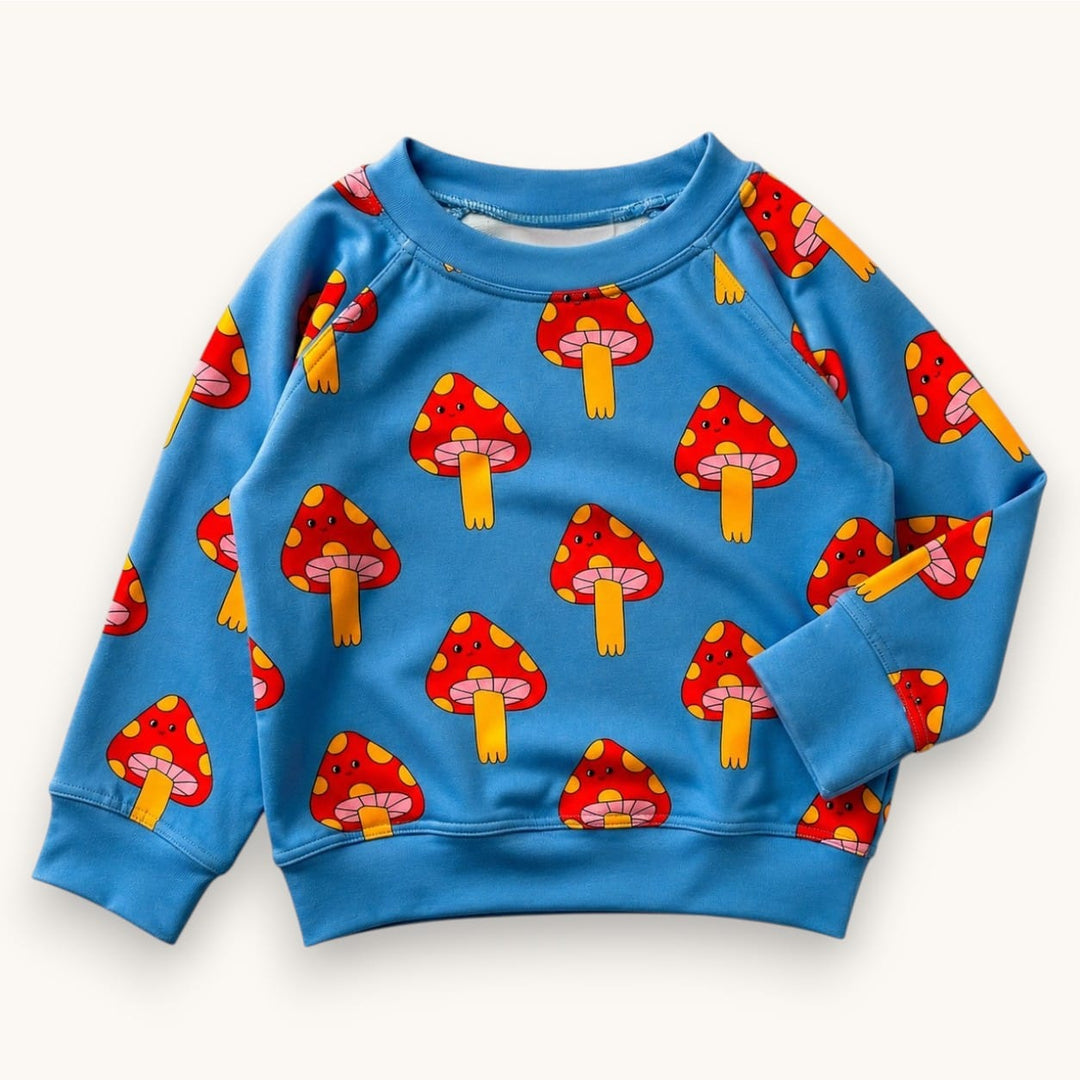 Best Day Ever Kids Baby & Toddler Tops Mellow Mushroom Pullover Sweatshirt buy online boutique kids clothing