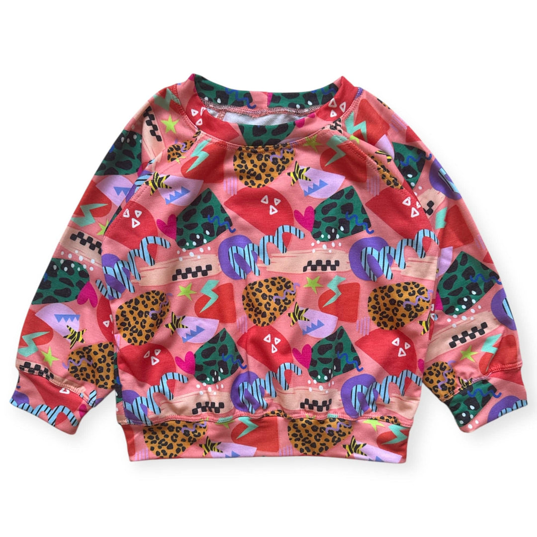 Best Day Ever Kids Baby & Toddler Tops Mixed Tape Pullover buy online boutique kids clothing