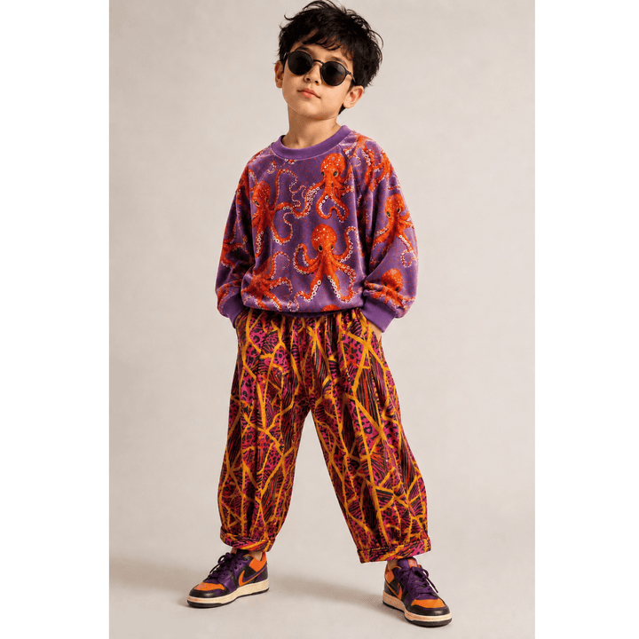 Best Day Ever Kids Baby & Toddler Tops Octo Party Velvet Pullover buy online boutique kids clothing