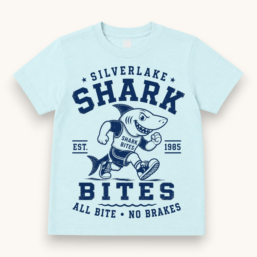 Best Day Ever Kids Baby & Toddler Tops Silverlake Shark Bites Vintage Tee buy online boutique kids clothing