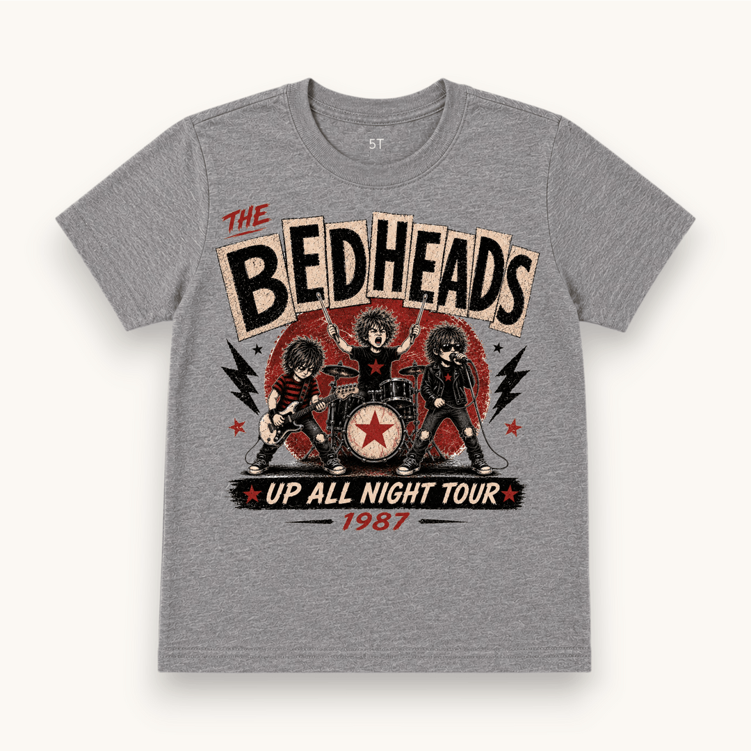 Best Day Ever Kids Baby & Toddler Tops The Bedheads Vintage Band Tee buy online boutique kids clothing