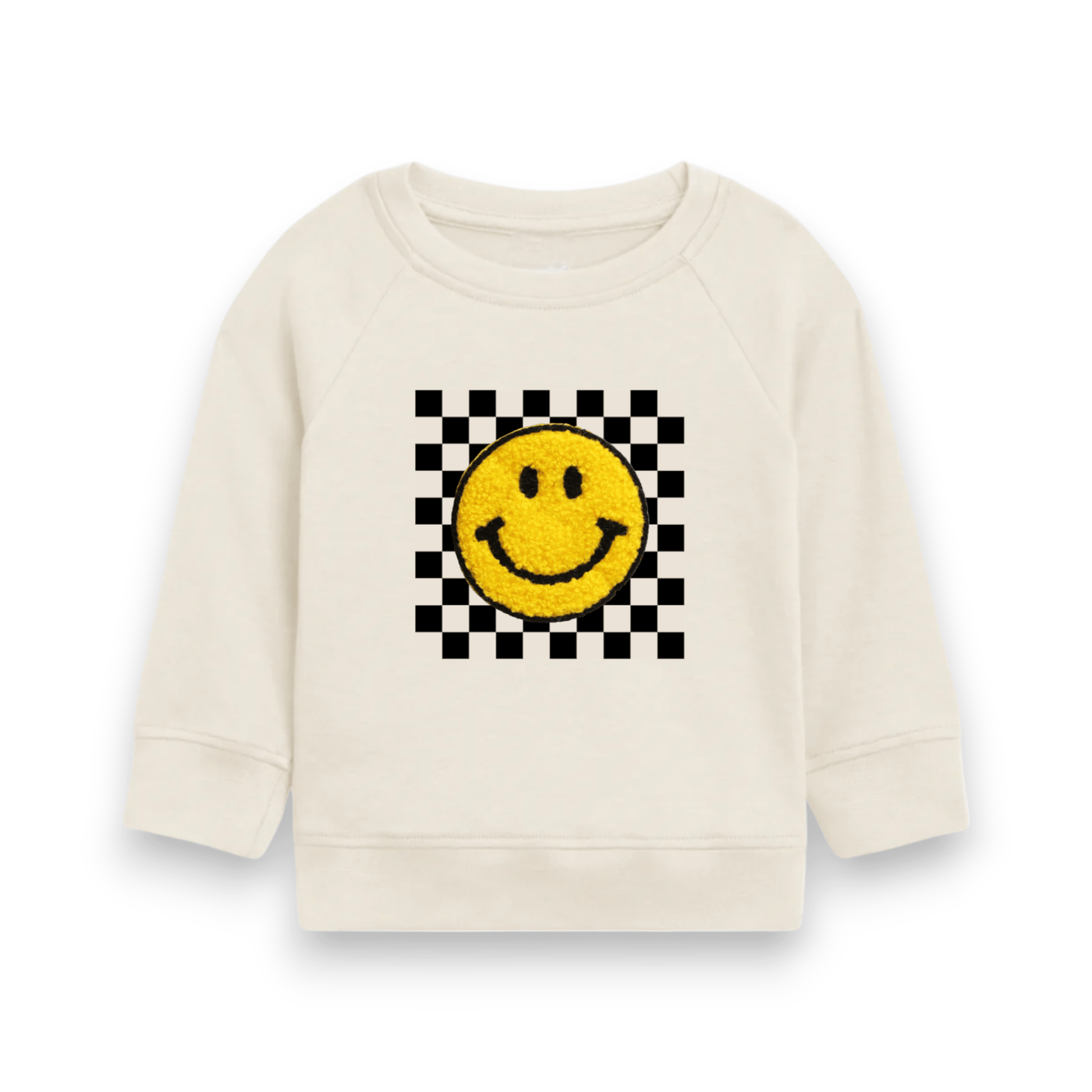 Best Day Ever Kids Baby & Toddler Tops The Big Happy Oversized Sweatshirt buy online boutique kids clothing