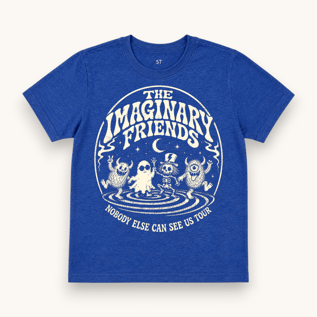 Best Day Ever Kids Baby & Toddler Tops The Imaginary Friends Vintage Band Tee buy online boutique kids clothing