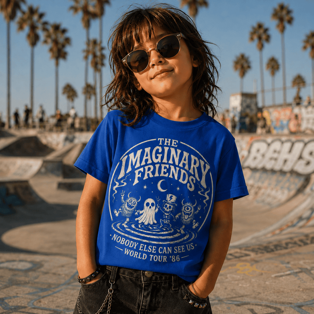 Best Day Ever Kids Baby & Toddler Tops The Imaginary Friends Vintage Band Tee buy online boutique kids clothing