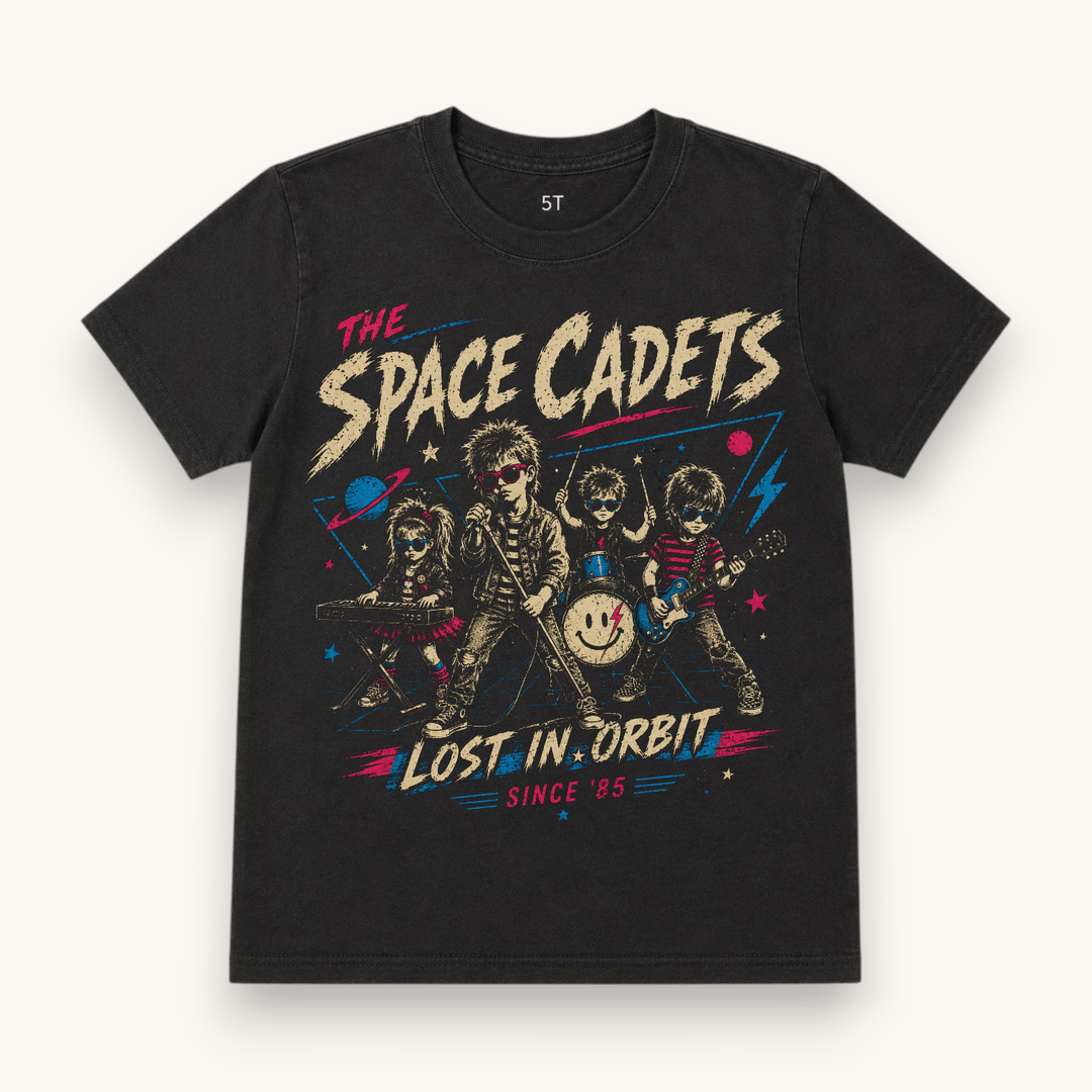 Best Day Ever Kids Baby & Toddler Tops The Space Cadets Vintage Band Tee buy online boutique kids clothing