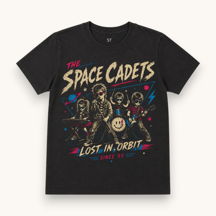 Best Day Ever Kids Baby & Toddler Tops The Space Cadets Vintage Band Tee buy online boutique kids clothing