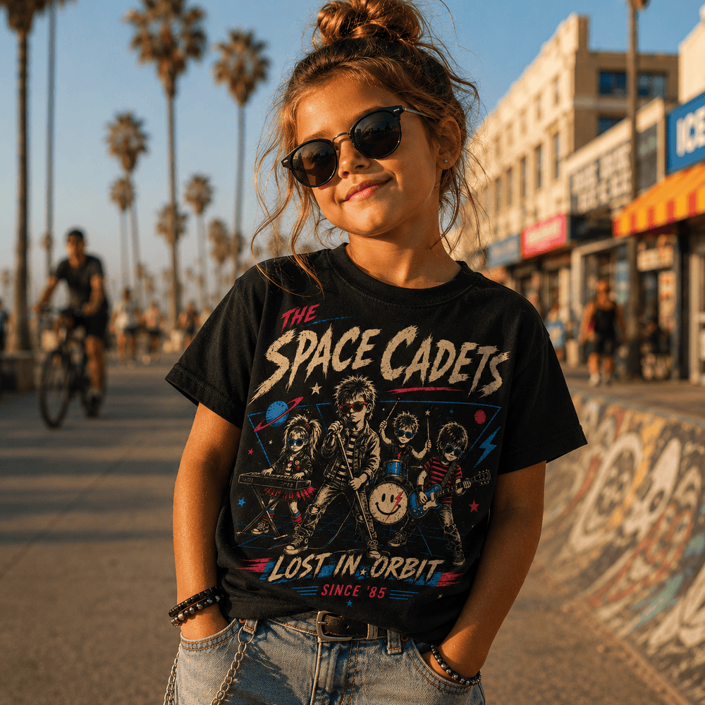 Best Day Ever Kids Baby & Toddler Tops The Space Cadets Vintage Band Tee buy online boutique kids clothing