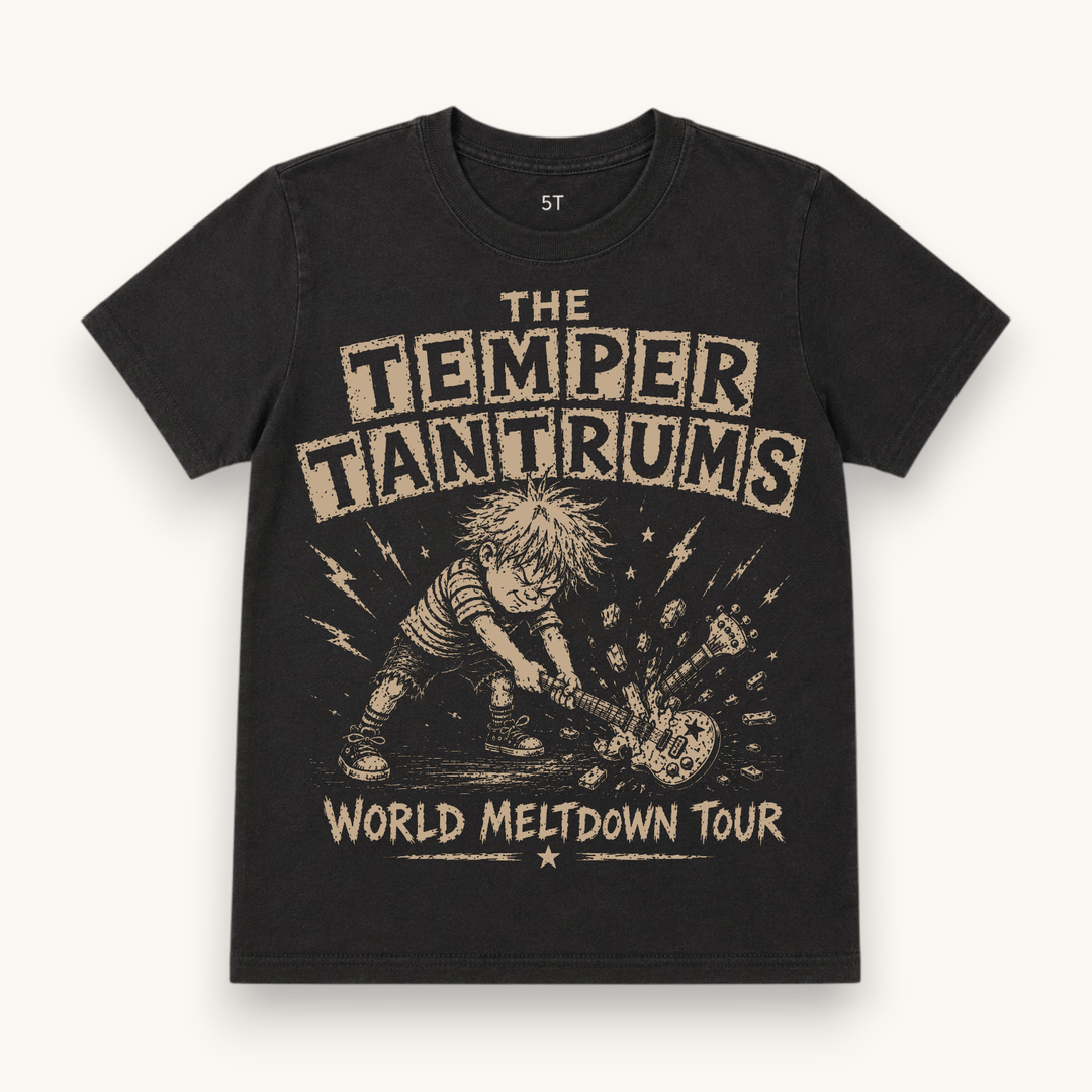 Best Day Ever Kids Baby & Toddler Tops The Temper Tantrums Vintage Band Tee buy online boutique kids clothing