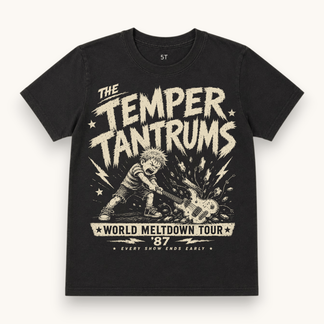 Best Day Ever Kids Baby & Toddler Tops The Temper Tantrums Vintage Band Tee buy online boutique kids clothing
