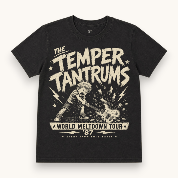 Best Day Ever Kids Baby & Toddler Tops The Temper Tantrums Vintage Band Tee buy online boutique kids clothing