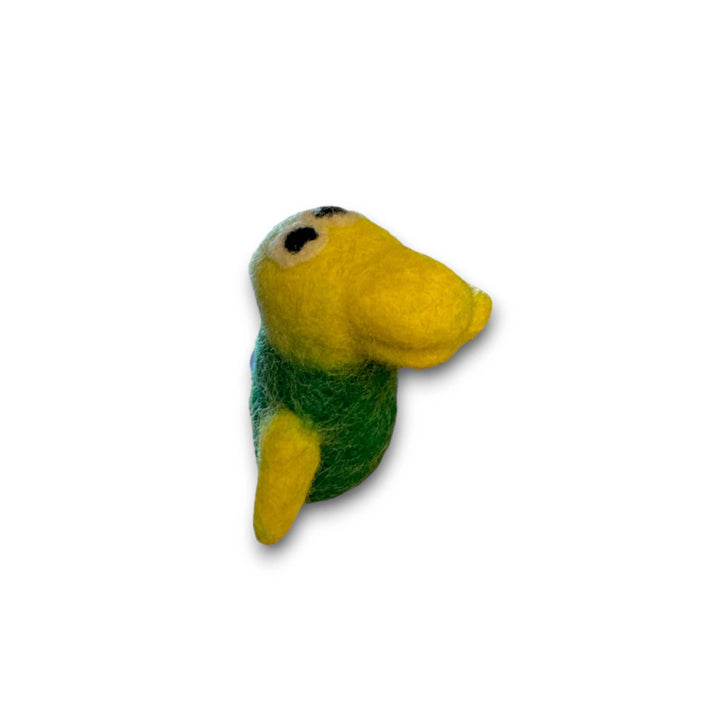 Best Day Ever Kids Educational Toys Gecko Handmade Felt Finger Puppets buy online boutique kids clothing