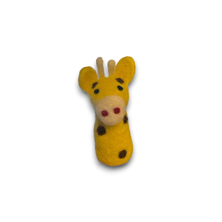 Best Day Ever Kids Educational Toys Giraffe Handmade Felt Finger Puppets buy online boutique kids clothing