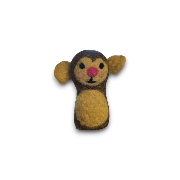 Best Day Ever Kids Educational Toys Monkey Handmade Felt Finger Puppets buy online boutique kids clothing