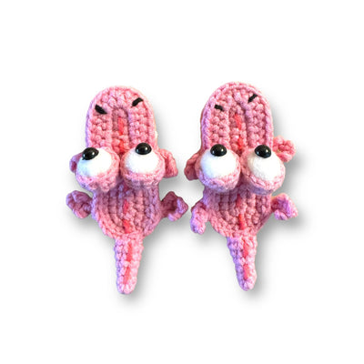 Best Day Ever Kids Hair Clips Hand Crocheted Alligator Hair Clip Set - Pink buy online boutique kids clothing
