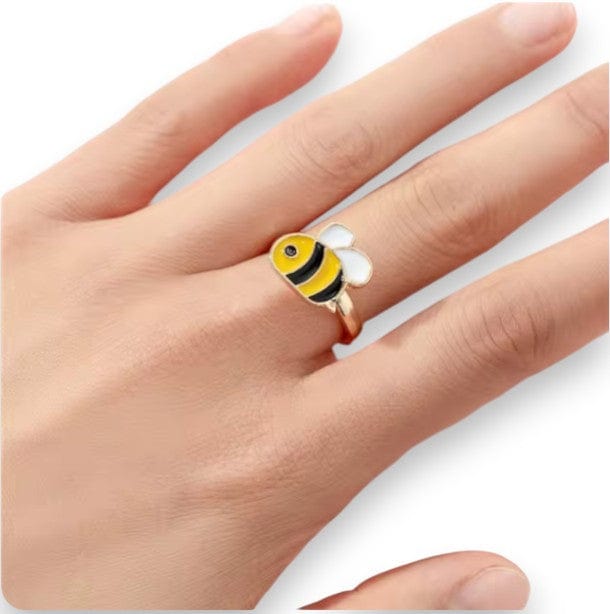 Best Day Ever Kids jewelry Bee Fidget Spinner Rings buy online boutique kids clothing