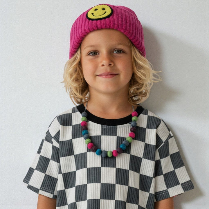 Best Day Ever Kids jewelry Woolly Wonders Necklace – Handmade in Nepal buy online boutique kids clothing