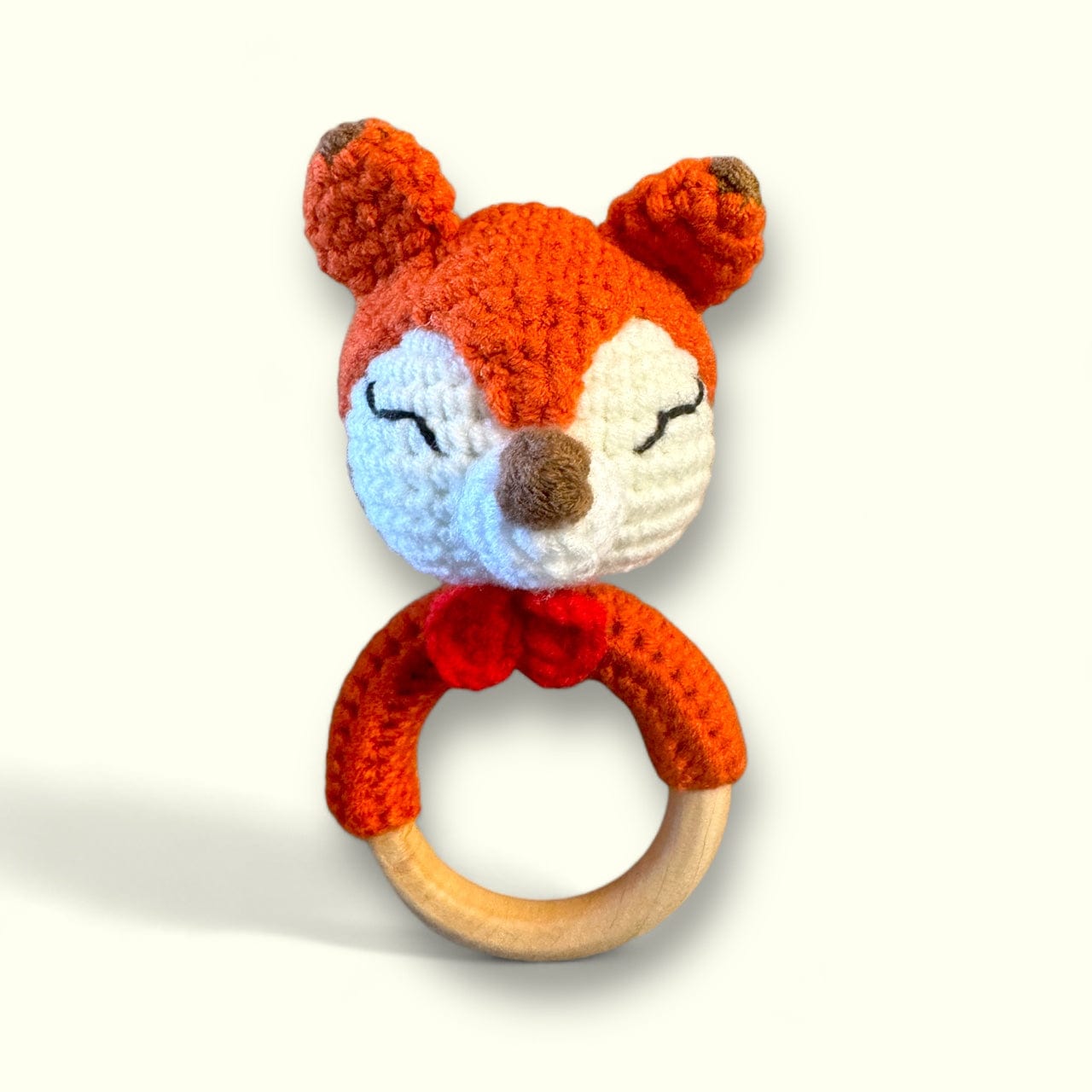 Best Day Ever Kids rattles Fox HAND CROCHET RATTLE buy online boutique kids clothing