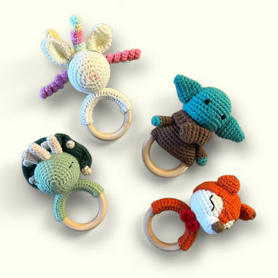 Best Day Ever Kids rattles HAND CROCHET RATTLE buy online boutique kids clothing