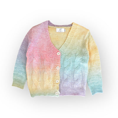 Best Day Ever Kids Sweaters Pastel Prism Cardigan buy online boutique kids clothing