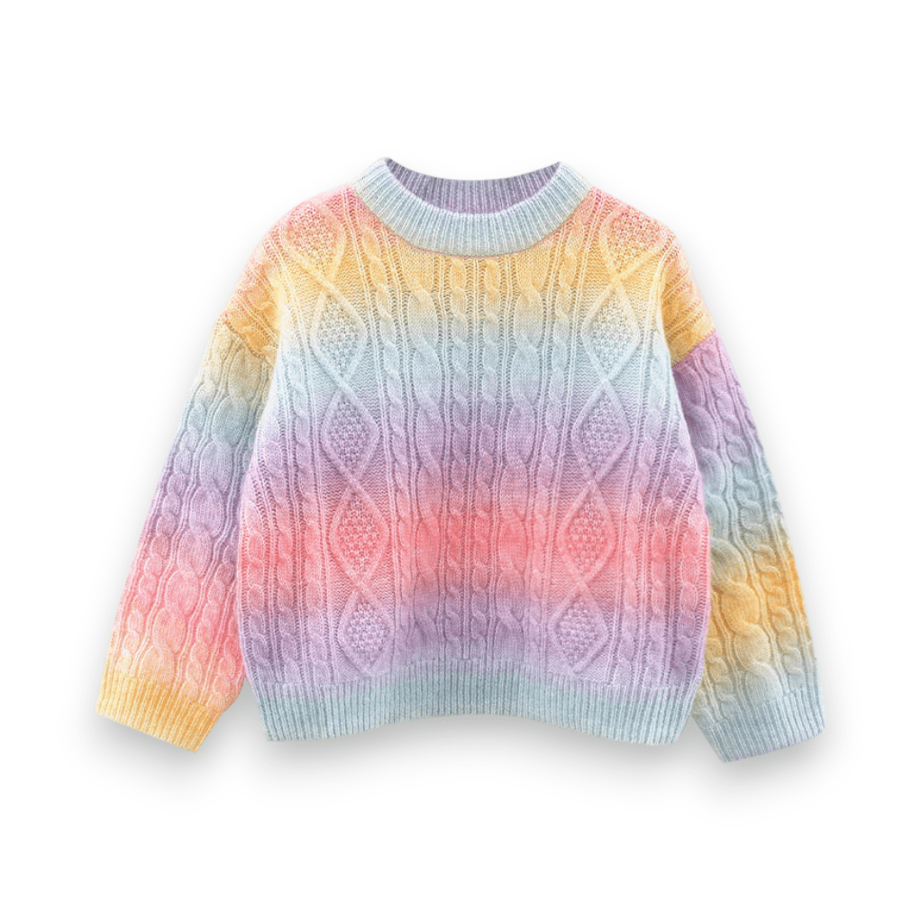Best Day Ever Kids Sweaters Pastel Prism Pullover Sweater buy online boutique kids clothing