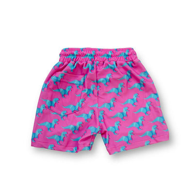 Best Day Ever Kids Swim Trunk Dino-Gami Swim Trunk buy online boutique kids clothing