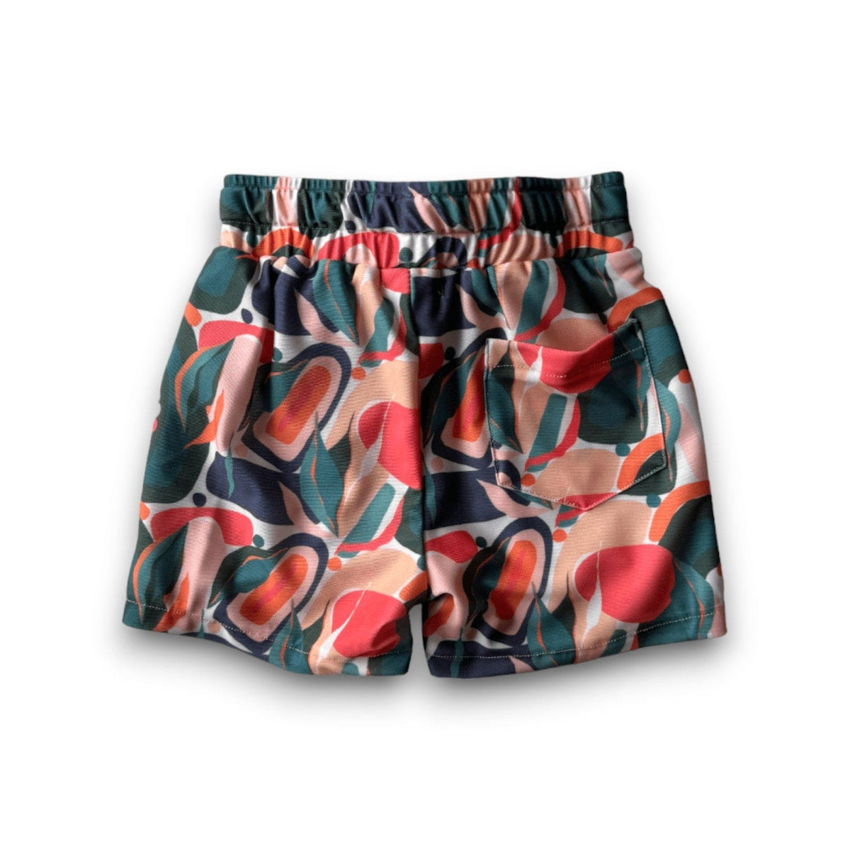 Mad Men Swim Trunk, back view with back pocket