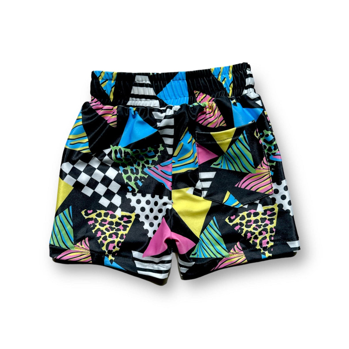 Totally Rad Swim Trunk, back view