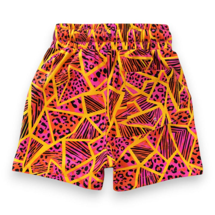 Best Day Ever Kids Swimsuit Neon Jungle Swim Trunk buy online boutique kids clothing