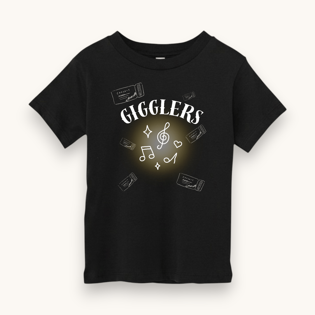 Best Day Ever Kids t shirts Gigglers Band Tee buy online boutique kids clothing
