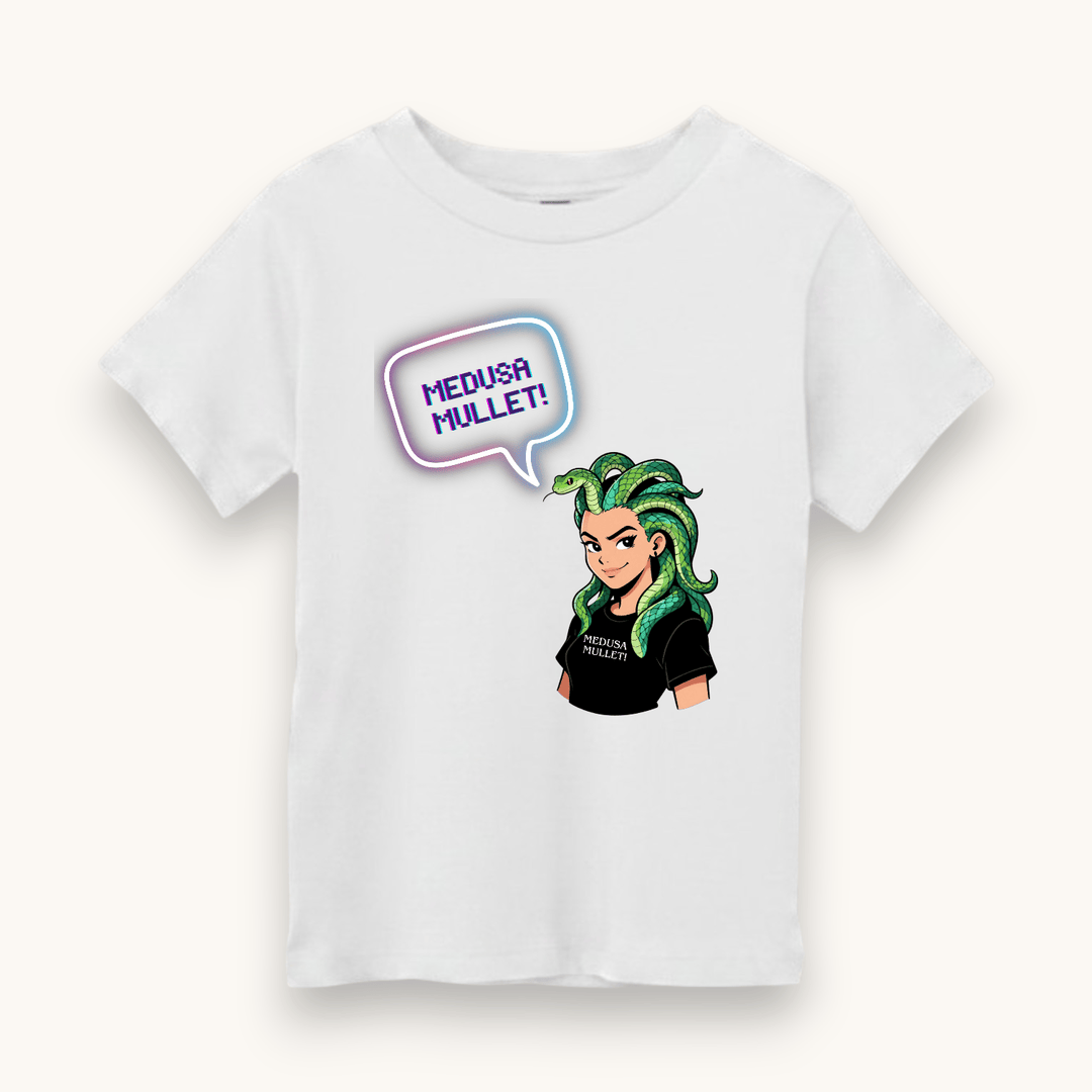Best Day Ever Kids t shirts Medusa Mullet Band Tee buy online boutique kids clothing