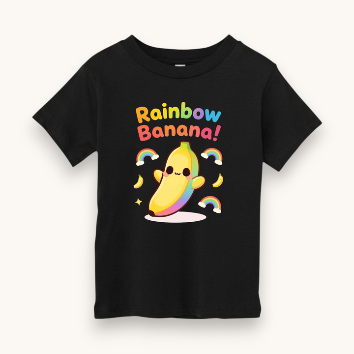 Best Day Ever Kids t shirts Rainbow Banana Band Tee buy online boutique kids clothing