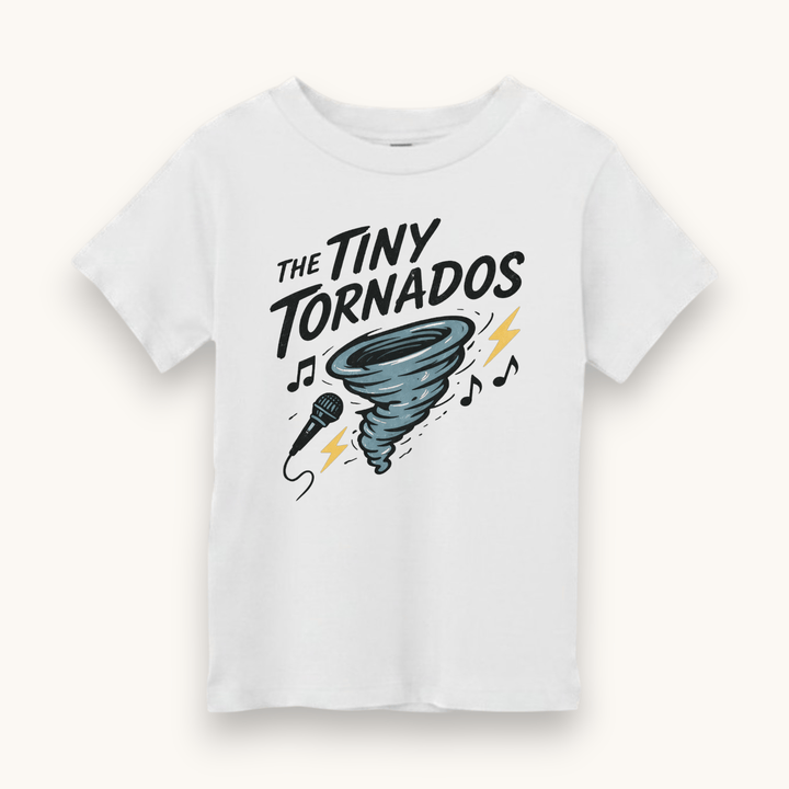 Best Day Ever Kids t shirts Tiny Tornados Band Tee buy online boutique kids clothing