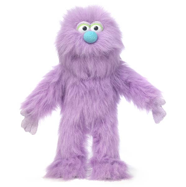 Monster Hand Puppet - Purple (14")