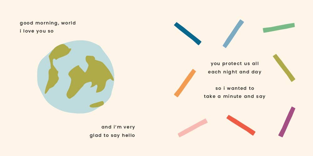 Familius, LLC Books Good Morning, World—I Love You So buy online boutique kids clothing