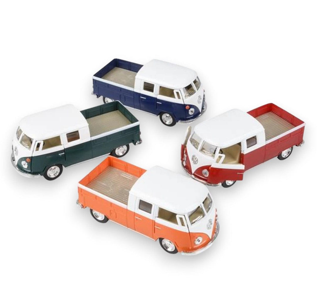 La Luna Bella Toy Cars 5" Diecast Pull Back 1963 VW Double Cab Pick Up buy online boutique kids clothing