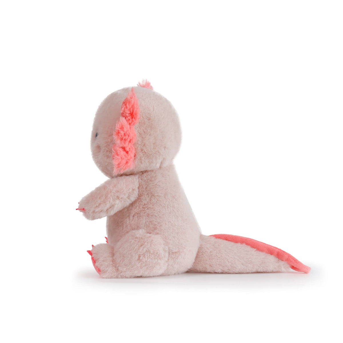 Alex the Axolotl, side view with tail