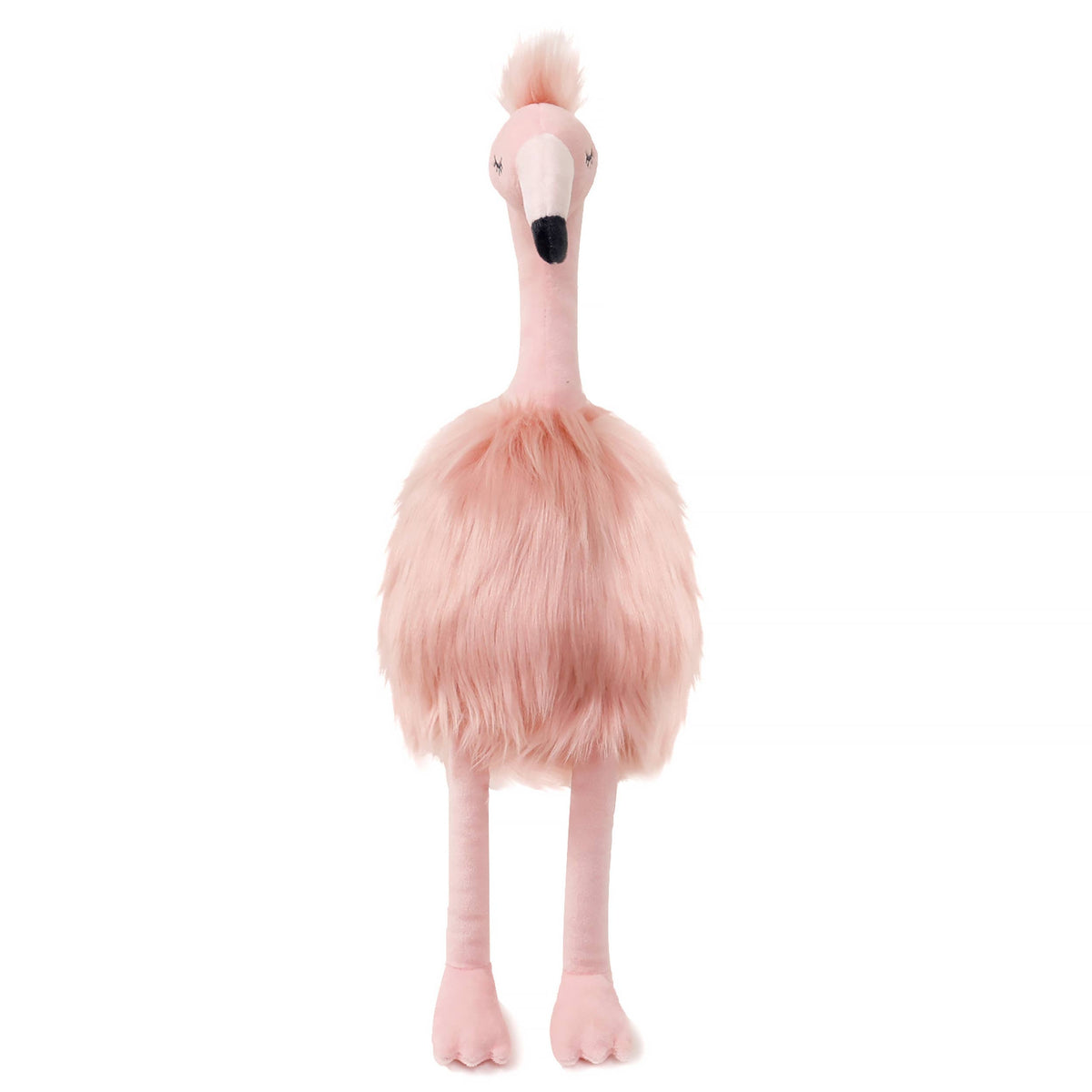Gloria the Flamingo standing, front view