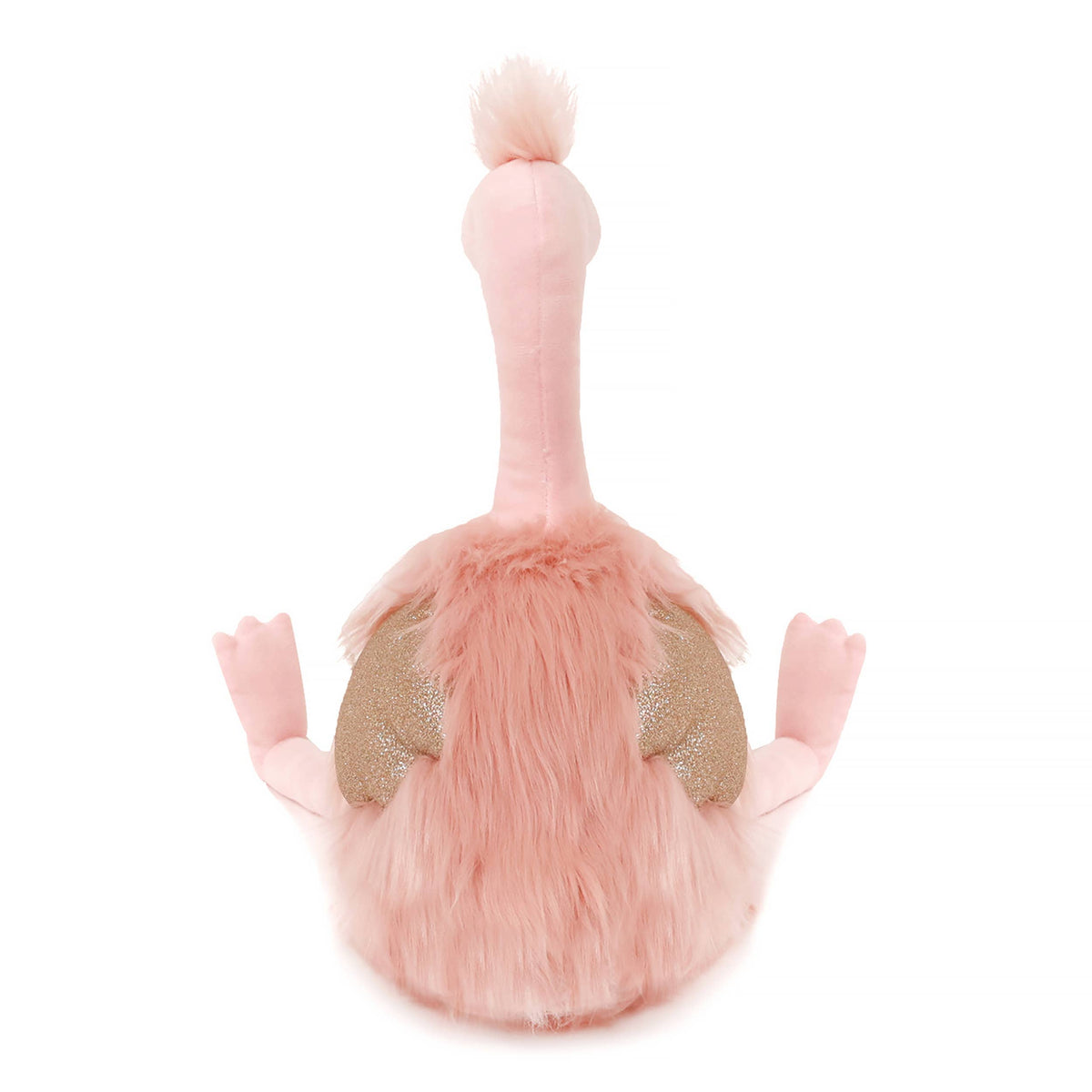 Gloria the Flamingo from behind