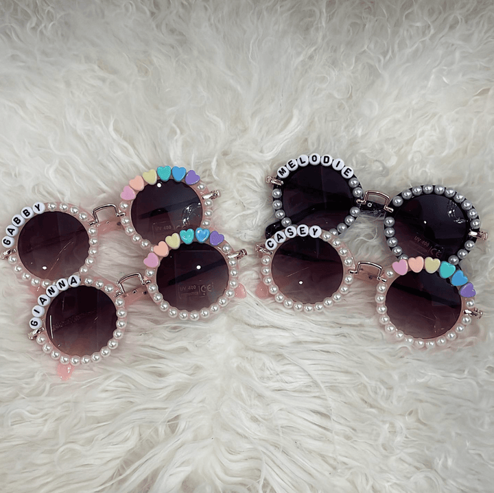 Sassy Shade Sunglasses Girly-Pearly Sunnies - Personalized Item buy online boutique kids clothing